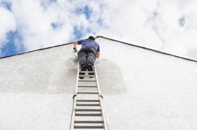 Peinture extérieure à la Lande-Saint-Siméon — façades et ravalement